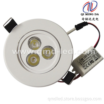 3W LED Ceiling Light (QMD-D/Odin-P/WW3)